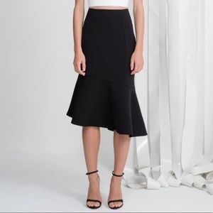 Keepsake the Label - Adorn Peplum Skirt in Blush Pink - XS